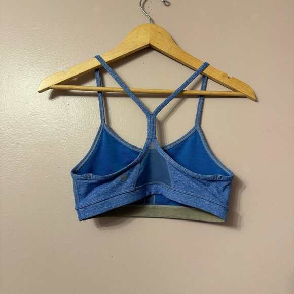 Lululemon Flow Y Bra IV Heathered Rocksteady Women Size 4? - Picture 4 of 6